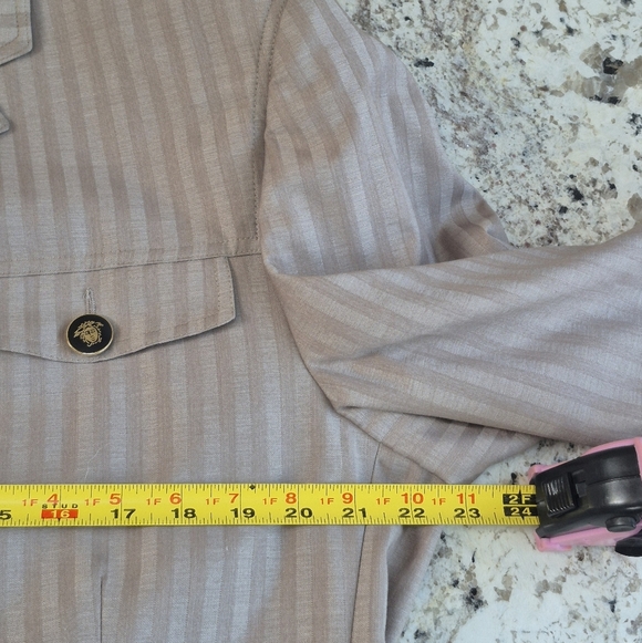 Versace two Piece Suit Purchased In Paris, France - Picture 16 of 17